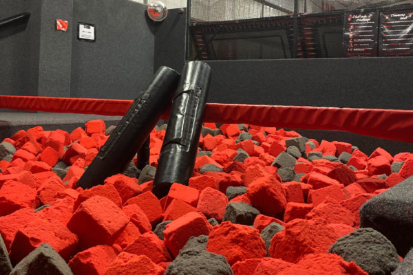 Foam pit at Urban Jump