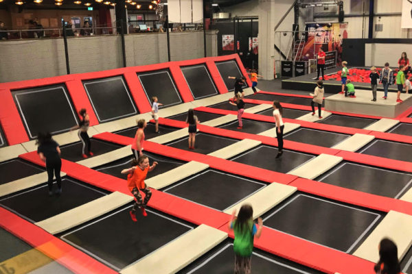 wall to wall trampolines